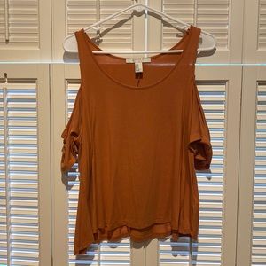 Forever 21 Contemporary orange blouse - medium